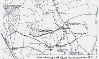 Map Causeway Routes 1870