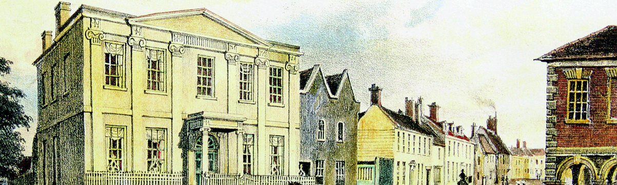 The Square House, on Corner of Wick Lane and High Street, Christchurch, Dorset -  1776 to 1958