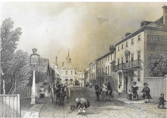 Castle Street Christchurch, Dorset 1855