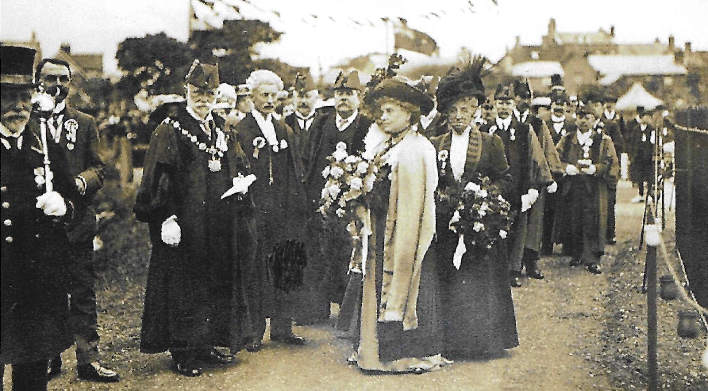 Mayor and Mayoress of Christchurch on Coronation Day 1911