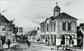 The Town Hall in 1855