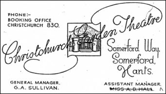 Christchurch Theatre Poster
