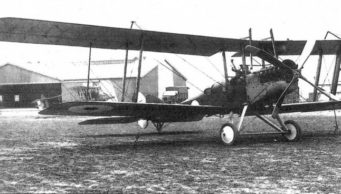 A Royal Aircraft Factory BE2