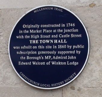The Town Hall Plaque